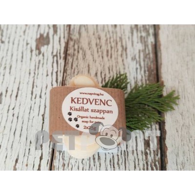 KEDVENC – Mancs szappan, állatoknak organikus neem olajjal 2*25g